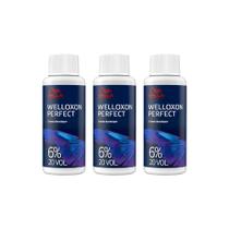 Emulsão Welloxon Ox Perfect 60ml 20Vol - Kit C/ 3un