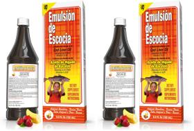 Emulsión de Escocia Aceite de Hígado de Bacalao 2x192ml Emulsión de Escocia Aceite de Hígado de Bacalao 2x192ml