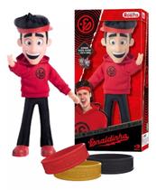 Enaldinho Boneco Youtuber Com Pulseira Do Poder E Cartas Lançamento