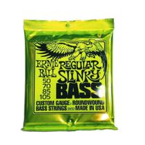 Enc. Ernie Ball Baixo 050 105 P02832 4 Cordas Regular Slinky