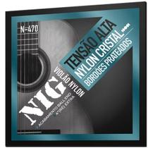 Enc n470 violao nylon cristal/metal prateado - alta tensao Enc n470 violao nylon cristal/metal prateado - alta tensao