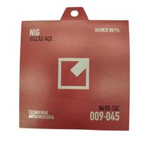 Enc. violao aco/bronze-.009/.045-6 cordas-nig - tac