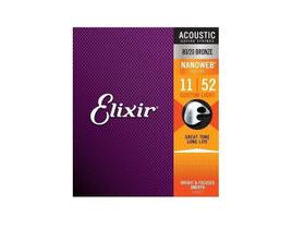 Enc violao aco elixir 011 custom light