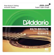 Enc. Violão Aço Ez890 Daddario 009