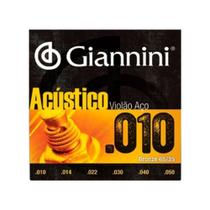 Enc violao aco geswam 0.010 bronze giannini