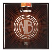 Enc. violao d'addario nb1047 nickel bronze 10/47 extra light
