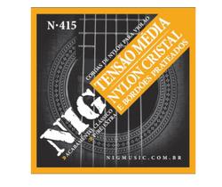 Enc violao ny nig n 415 cristal/ prata t.media