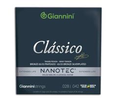 Enc violao nylon giannini genwpa classico nanotec alta