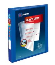 Encadernador de 3 anéis Avery Heavy-Duty View, 1 anel EZD de um toque