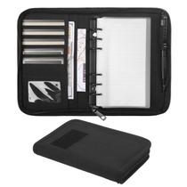 Encadernador de caderno KOSIBATE Tactical 14x22 cm com zíper de 6 argolas Encadernador de caderno KOSIBATE Tactical 14x22 cm com zíper de 6 argolas