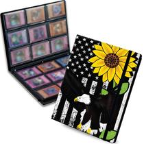 Encadernador de cartas colecionáveis Dikoer Eagle Sunflower 900 Pockets Encadernador de cartas colecionáveis Dikoer Eagle Sunflower 900 Pockets