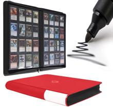 Encadernador de cartões D DACCKIT modelo A Classic Red 1024 Cards