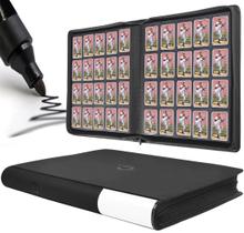 Encadernador de cartões D DACKIT modelo A preto 2000 Pocket sem anel Encadernador de cartões D DACKIT modelo A preto 2000 Pocket sem anel