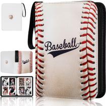 Encadernador de cartões de beisebol RONMONG 2024-2025 com 440 bolsos Encadernador de cartões de beisebol RONMONG 2024-2025 com 440 bolsos