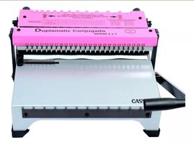 Encadernadora de Wire-O Conjugada Furo Quadrado 2X1 15 Fls