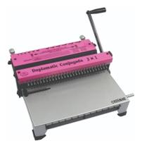 Encadernadora de Wire-O Conjugada Furo Quadrado 3X1 15fls