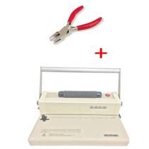 Encadernadora E Colocadora De Espiral Elétrica A4 + Alicate