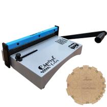 Encadernadora Espiral Color Azul Manual A4 Marpax 10Fls