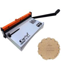 Encadernadora Espiral Color Laranja Manual A4 Marpax 10Fls