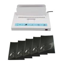 Encadernadora Térmica Rd500 E 30 Capa Térmica 350 A4 Preta