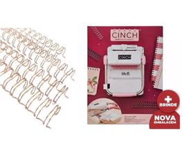 Encadernadora The Cinch Furo Quadrado + Kit Wire-o Espiral