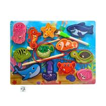 Encaixe 3x1 Pescaria Alinhavo Quadro Branco MDF Fundo do Mar Toymix Brinquedo Recreativo Pedagogico Encaixe 3x1 Pescaria Alinhavo Quadro Branco MDF Fundo do Mar Toymix Brinquedo Recreativo Pedagogico