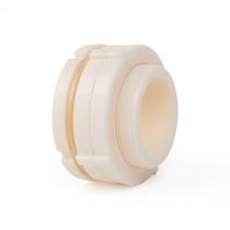 Encaixe de anteparo ChillWaves ABS de 2,5 cm, rosca dupla, pacote com 1 pacote