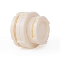 Encaixe de anteparo ChillWaves ABS de 2,5 cm, rosca dupla, pacote com 1 pacote