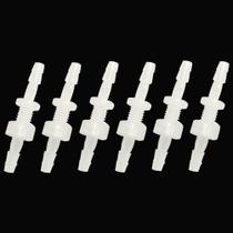 Encaixe de anteparo Quickun Plastic Hex Straight Union 3/16