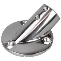 Encaixe de base de trilho Sea-Dog de 7 cm redondo 30 316 em aço inoxidável Encaixe de base de trilho Sea-Dog de 7 cm redondo 30 316 em aço inoxidável