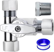 Encaixe de compressão Breezliy Add-A-Tee 3-Way 3/8