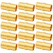 Encaixe de crimpagem de tubo de acoplamento reto PEX Barb Uenede 15PCS Encaixe de crimpagem de tubo de acoplamento reto PEX Barb Uenede 15PCS