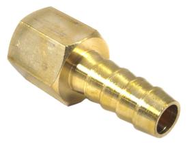 Encaixe de latão Forney 75358 Extremidade de mangueira farpada 6 mm x 10 mm Encaixe de latão Forney 75358 Extremidade de mangueira farpada 6 mm x 10 mm