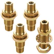 Encaixe de linha de ar de anteparo HASAOMOI zincado 1/2 NPT x 1/4 NPT
