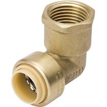 Encaixe de mangueira B&K Proline Brass Adaptador de cotovelo de 1/2 polegada
