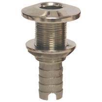 Encaixe de mangueira Barb Thru-Hull Groco em aço inoxidável - 1 Encaixe de mangueira Barb Thru-Hull Groco em aço inoxidável - 1