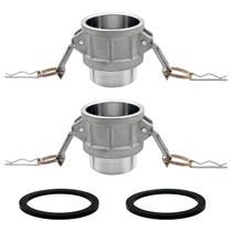 Encaixe de mangueira Cam and Groove SAFBY tipo B em alumínio 4"