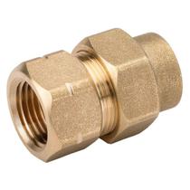 Encaixe de mangueira HOME-FLEX 11-435-005 1/2” em latão corrugado