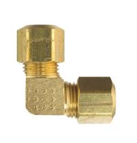 Encaixe de mangueira HOMEPLUS+ Cotovelo de latão de compressão de 5/8"