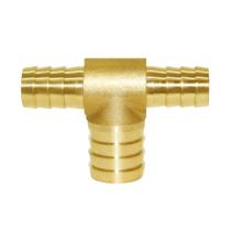 Encaixe de mangueira Joywayus Tee 3 Way Union Solid Brass 5/8x3/4x5/8