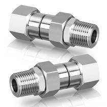Encaixe de mangueira M MINGLE 3/8" NPT Swivel 4500 PSI 2 unidades Encaixe de mangueira M MINGLE 3/8" NPT Swivel 4500 PSI 2 unidades