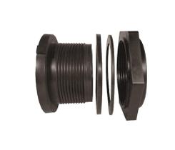 Encaixe de poliéster Greenleaf TF200P-E, rosca de 5 cm e 2"