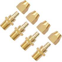 Encaixe de reparo pneumático Pronese 3/8 Barb x 1/4 NPT Brass