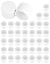 Encaixe de tampa de tubo de PVC QWORK para tubo SCH40 de 3/4", pacote com 40 Encaixe de tampa de tubo de PVC QWORK para tubo SCH40 de 3/4", pacote com 40