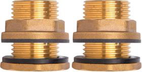 Encaixe de tanque de anteparo em latão compatível com RAINPAL BBF020 LF (2 x 120 mL)