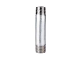 Encaixe de tubulação de aço galvanizado LDR Industries Nipple 14 x 3 cm Encaixe de tubulação de aço galvanizado LDR Industries Nipple 14 x 3 cm
