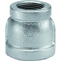 Encaixe de tubulação de mangueira Acoplamento de ferro maleável galvanizado de 1 x 1/2" Encaixe de tubulação de mangueira Acoplamento de ferro maleável galvanizado de 1 x 1/2"