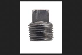 Encaixe de tubulação de mangueira Billco Corp 1/2" Steel Black Plug