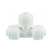 Encaixe de tubulação de mangueira Flair-It 16827 Plastic Tee, tamanho 0,75"