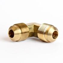 Encaixe de tubulação de mangueira HOMEPLUS+ 3/8" Flare Brass Elbow